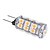 billige LED-lys med to stifter-1W G4 LED-kolbepærer T 24 SMD 3528 80 lm Varm hvid Vekselstrøm 12 V