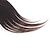 abordables Cierre y frontal-12 &quot;cabello humano 100% Negro Silky Straight Hair Extension