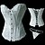 voordelige Historische &amp; vintage kostuums-Cosplay Kostuums Dames Festival / Feestdagen Textiel Binnenwerk Katoen Wit Carnaval Kostuums