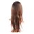 cheap Synthetic Trendy Wigs-Synthetic Wig Straight Straight Layered Haircut With Bangs Wig Long Brown Synthetic Hair 24 inch Women&#039;s Brown