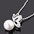 cheap Pearl Necklaces-Women&#039;s Pearl Pendant Necklace Pearl Necklace Fashion Pearl Alloy White Necklace Jewelry For Party
