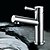 cheap Bathroom Sink Faucets-Contemporary Centerset Ceramic Valve Single Handle One Hole Brushed, Bathroom Sink Faucet