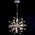 economico Lampadari-lampada lampadario di cristallo moderno soggiorno inclusa 15 luci 110v