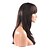 cheap Synthetic Trendy Wigs-Synthetic Wig Straight Straight Layered Haircut With Bangs Wig Long Synthetic Hair 22 inch Women&#039;s Brown