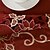 olcso Asztalterítők-Poliészter Négyzet Asztalterítők Virágos Asztali dekorációk