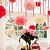 cheap Wedding Decorations-Tissue Paper Decoration Mixed Material Wedding Decorations Wedding / Party / Wedding Party Floral Theme / Classic Theme Spring / Summer / Fall