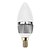 preiswerte Leuchtbirnen-5 Stück LED Kerzen-Glühbirnen 2700 lm E14 C35 6 LED-Perlen SMD 2835 Warmes Weiß 220-240 V