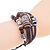 cheap Men&#039;s Bracelets-Women&#039;s Wrap Bracelet Leather Bracelet - Leather Love Bracelet Jewelry Brown For Daily Casual