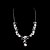 ieftine Seturi de Bijuterii-Ca în Poză Zirconiu Cubic Set bijuterii - Include Argintiu Pentru Nuntă Petrecere Ocazie specială / Aniversare / Zi de Naștere / Logodnă / Cadou