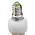 billige Elpærer-5 W LED-kolbepærer 350-380 lm E14 T 48 LED Perler SMD 5050 Varm hvid 220 V