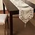 levne Běhouny na stůl-Směs lnu a bavlny obdélníkový stolní ubrus Květinový Stolní dekorace