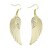 cheap Earrings-Women&#039;s Drop Earrings - Imitation Diamond Wings Luxury, European, Fashion Golden For Daily