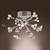 voordelige Plafondlampen-Plafond Lampen Sfeerverlichting Chroom Metaal Kristal 110V / 110-120V / 220-240V / G4