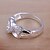 levne Fashion Ring-Vyzvánění Dvojité Stříbrná Postříbřené Slitina Nekonečno dámy Přizpůsobeno Luxus 6 7 8 9 10 / Dámské