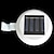 levne Sluneční řetězová světla-3 LED Solární plot Gutter Light Venkovní posezení zahrádka Wall Pathway Žárovka (Cis-57155)