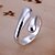 ieftine Inele la Modă-Band Ring Argintiu Argilă Aliaj femei Neobijnuit Design Unic / Pentru femei
