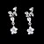 Недорогие Комплекты украшений-Women&#039;s Cubic Zirconia Rhinestone Wedding Party Special Occasion Anniversary Birthday Engagement Gift Alloy Earrings Necklaces