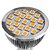 abordables Ampoules électriques-GU10 Spot LED MR16 21 diodes électroluminescentes SMD 5050 Blanc Chaud 3500lm 3500KK AC 110-130 AC 100-240V