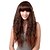 cheap Synthetic Trendy Wigs-Women&#039;s Synthetic Wig Straight With Bangs Costume Wig