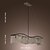 levne Ostrovní světla-QINGMING® 90 cm (35 inch) Křišťál Island Light Kov Pochromovaný Moderní soudobé 110-120V / 220-240V