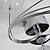 ieftine Montaj Plafon-6 lumini de 78 cm luminozitate creativă de montaj la culoare metalic sticlă crom 110-120v 220-240v g4