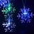 billige Wifi-kontroll-5m 220v 28 leds rgb streng lys christmas snowflake dekorativ lampe streng