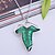 cheap Necklaces-Spirit Leaf Green Alloy Men&#039;s Necklacee(Pendant Can be used as Brooch)