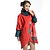 Недорогие Верхняя одежда TS-Пончо женское красное с вышивкой в этническом китайском стиле