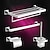 billiga Set med badrumstillbehör-PHASAT®, Badrumstillbehörsset Rostfritt stål Väggmonterad Rostfritt stål Modern