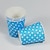 billige Praktiske gaver-polka dot papir kopper-sett med 25 (flere farger)