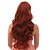 cheap Synthetic Trendy Wigs-capless mixed hair long wavy auburn red hair wigs