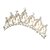 abordables Tocado de Boda-Tiaras lindo de la aleación con perla de imitación grande y Rhinestone para la boda / ocasión especial
