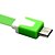 halpa Kaapelit ja laturit-Micro USB 2.0 / USB 2.0 Kaapeli 1m-1.99m / 3ft-6ft Tasapohja PVC USB-kaapelisovitin Käyttötarkoitus Samsung / HTC