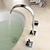 abordables Robinets de lavabo Sprinkle®-Lightinthrbox Robinet de salle de bain Sprinkle® - contemporain Chrome Séparé 3 trous