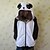 preiswerte Kigurumi Pyjamas-Kigurumi Kigurumi-Pyjamas Panda Tier Pyjamas-Einteiler Polar-Fleece Cosplay Für Unisex Tiernachtwäsche Karikatur Fest / Feiertage Kostüme