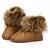 cheap Snow Hiking Boots-Women&#039;s PU Leather Winter Boots with Fur