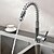 cheap Pullout Spray-Kitchen faucet - One Hole Chrome Deck Mounted Contemporary Kitchen Taps / Single Handle One Hole