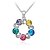 رخيصةأون السلاسل-Women&#039;s Necklace - Rainbow Necklace Jewelry For Party, Special Occasion, Anniversary, Birthday, Gift, Causal / Daily