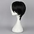 cheap Costume Wigs-Dangan Ronpa Monokuma Cosplay Wigs Men‘s 12 inch Heat Resistant Fiber Anime Wig Halloween Wig