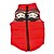 cheap Dog Clothes-Dog Coat Vest Puppy Clothes Skull Keep Warm Outdoor Winter Dog Clothes Puppy Clothes Dog Outfits Breathable Red Costume for Girl and Boy Dog Cotton XS S M L