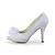 cheap Women&#039;s Heels-Women&#039;s Spring / Summer / Fall Stiletto Heel Wedding Satin Flower Satin / Stretch Satin Ivory / White