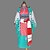 billiga Animekostymer-Inspirerad av Blue Exorcist Shiemi Moriyama Animé Cosplay-kostymer cosplay Suits / Kimono Geometrisk Långärmad Yukata / Huvudbonad /