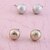 billige Mode Øreringe-lille kugle mat øreringe sæt (2 par per sæt) klassisk feminin stil