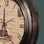 baratos Relógios de Parede Rústicos-13,5 &quot;h retro relógio de parede de metal francês