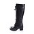 cheap Women&#039;s Boots-Women&#039;s Shoes Leatherette Fall / Winter Chunky Heel / Block Heel Black / White