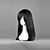 abordables Halloweeni parukad-Attack on Titan Mikasa Ackermann Cosplay Wigs Women&#039;s 20 inch Heat Resistant Fiber Black Anime