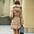 ieftine Geci și jachete cu puf pentru femei-Jachetă de iarnă damă, lungime medie cu guler de blană de raton detașabil
