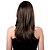 cheap Synthetic Trendy Wigs-Capless Long Synthetic Mixed Straight Curly Hair Wig Side Bang