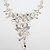 cheap Jewelry Sets-Women&#039;s Crystal Cubic Zirconia Wedding Party Special Occasion Alloy Earrings Necklaces