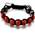 cheap Bracelets-Women&#039;s Bead Bracelet Silver Bracelets Ladies Acrylic Bracelet Jewelry Black / Red / Gold For Casual